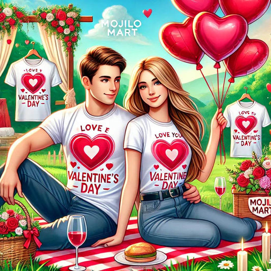 Exclusive Valentine Design T-Shirts - Mojilo Mart