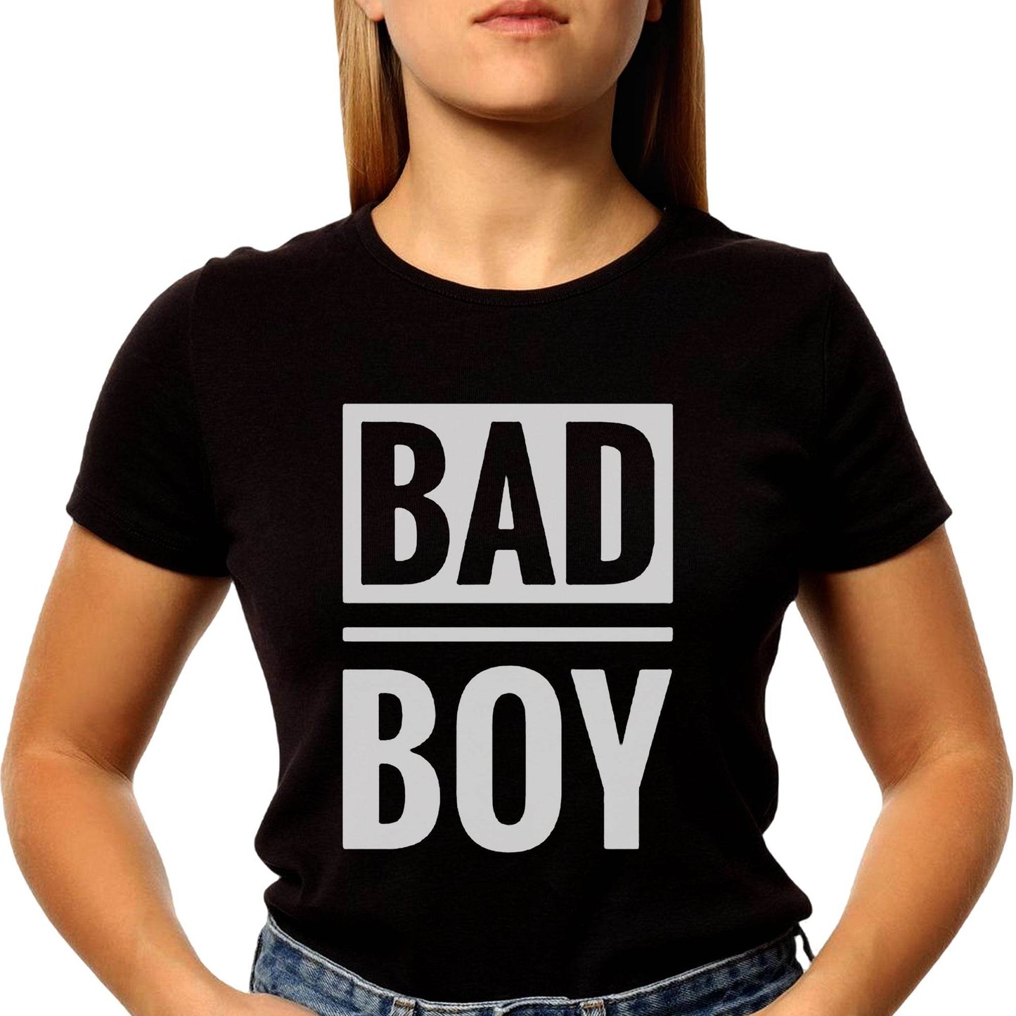 BAD BOY - Unisex Round Neck Regular Fit 100% Combed Cotton Half Sleeve T-Shirt - Mojilo Mart