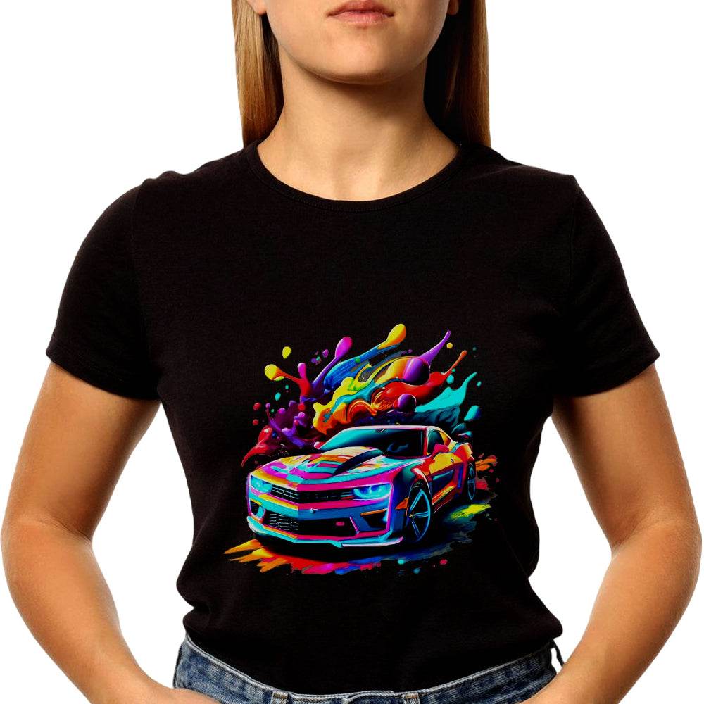 Chevrolet Camaro Performance Vehicle Lineup - Unisex Round Neck Regular Fit 100% Combed Cotton Half Sleeve T-Shirt - Mojilo Mart