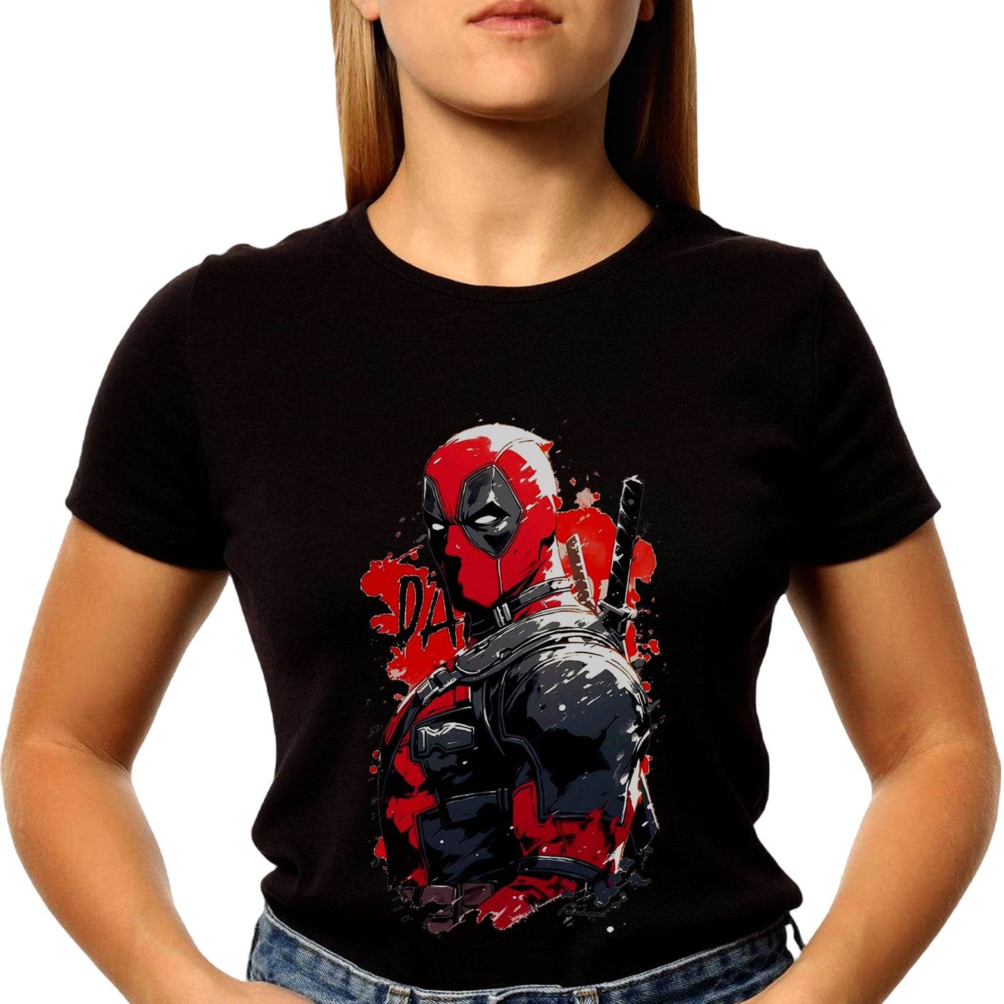 Deadpool - Unisex Round Neck Regular Fit 100% Combed Cotton Half Sleeve T-Shirt - Mojilo Mart