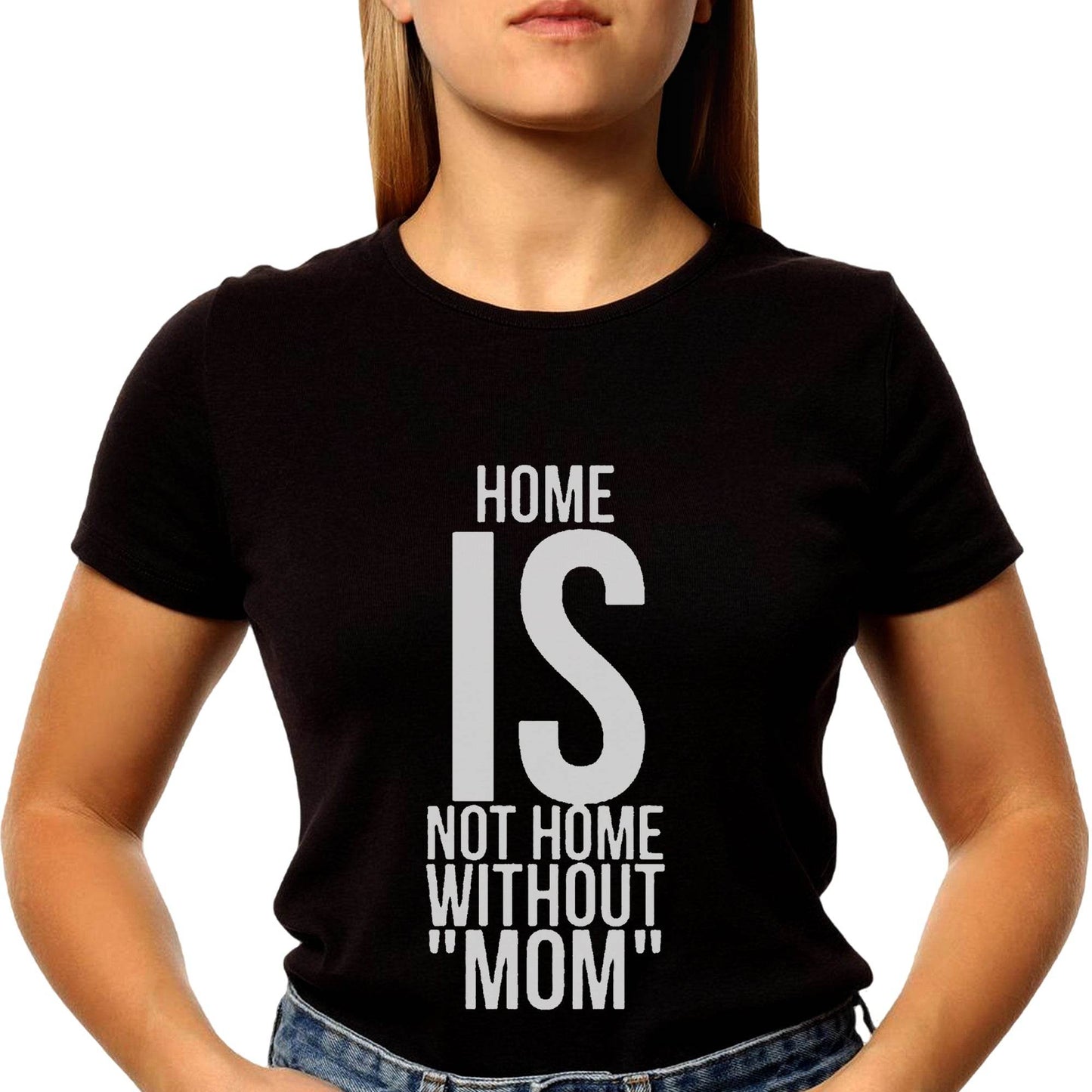 HOME IS NOT HOME WITHOUT ??? - Unisex Round Neck Regular Fit 100% Combed Cotton Half Sleeve T-Shirt - Mojilo Mart