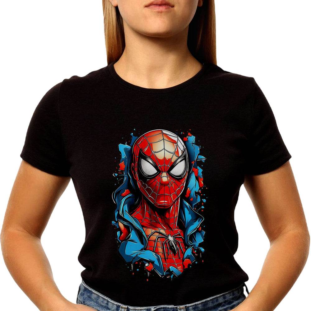 New Spider-Man - Unisex Round Neck Regular Fit 100% Combed Cotton Half Sleeve T-Shirt - Mojilo Mart