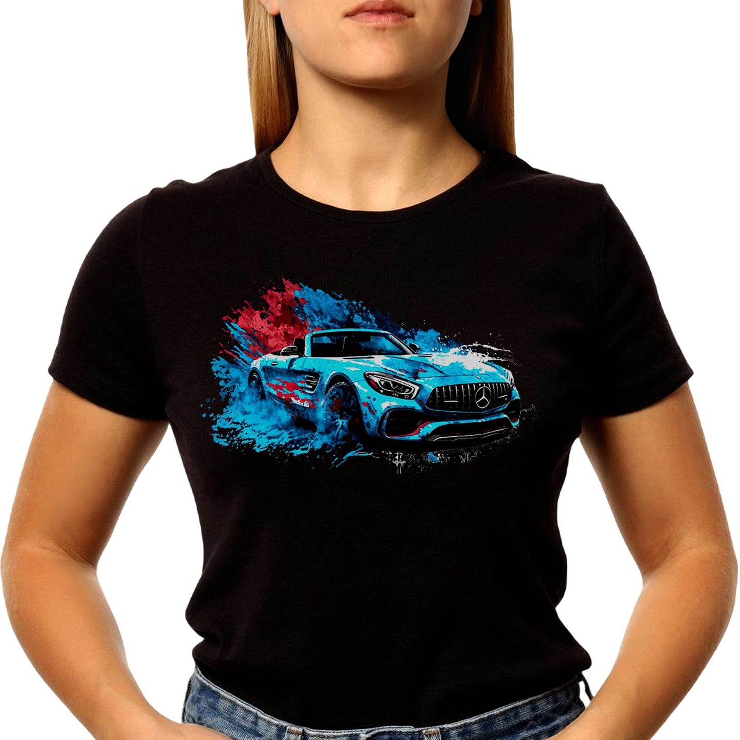 Racing Car GTA - Unisex Round Neck Regular Fit 100% Combed Cotton Half Sleeve T-Shirt - Mojilo Mart