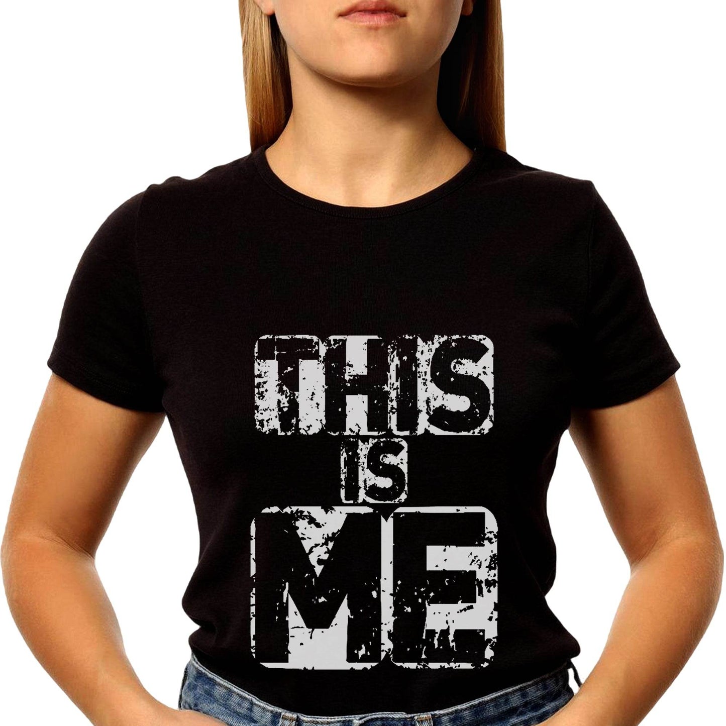 This Is Me - Unisex Round Neck Regular Fit 100% Combed Cotton Half Sleeve T-Shirt - Mojilo Mart