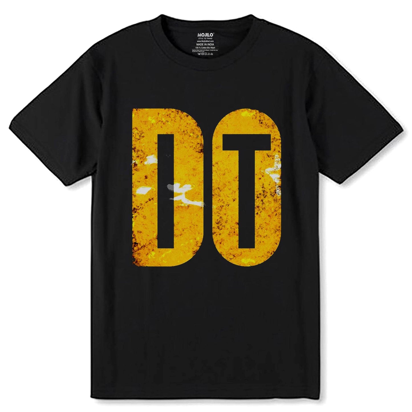DO IT - Unisex Round Neck Regular Fit 100% Combed Cotton Half Sleeve T-Shirt - Mojilo Mart