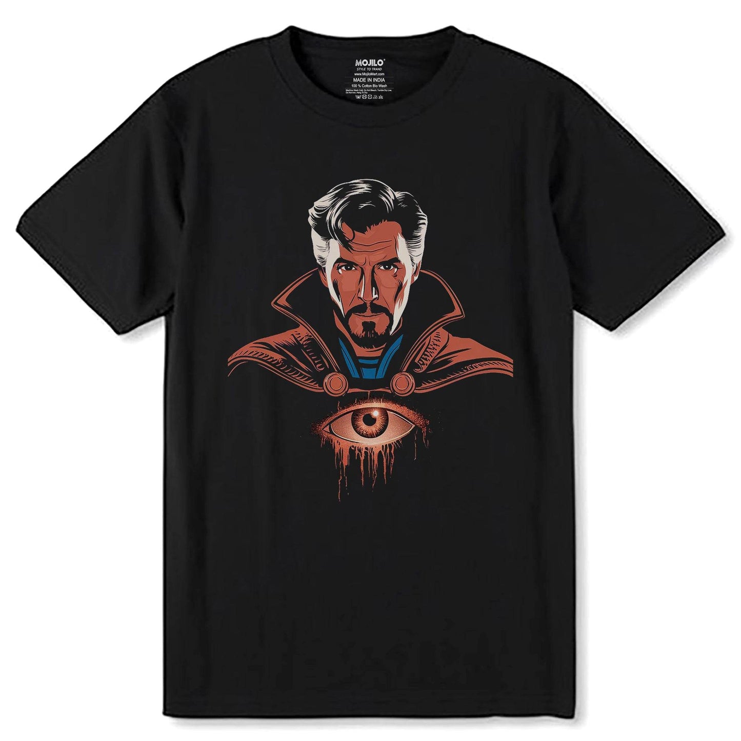 Marvel The Avengers - Unisex Round Neck Regular Fit 100% Combed Cotton Half Sleeve T-Shirt - Mojilo Mart