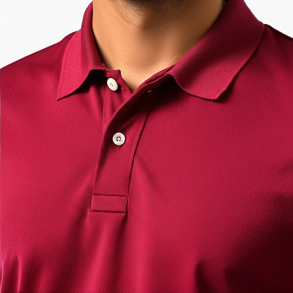 Men Polo Neck Cotton T-Shirt with DTF Printing and custom Tshirt Logo Design