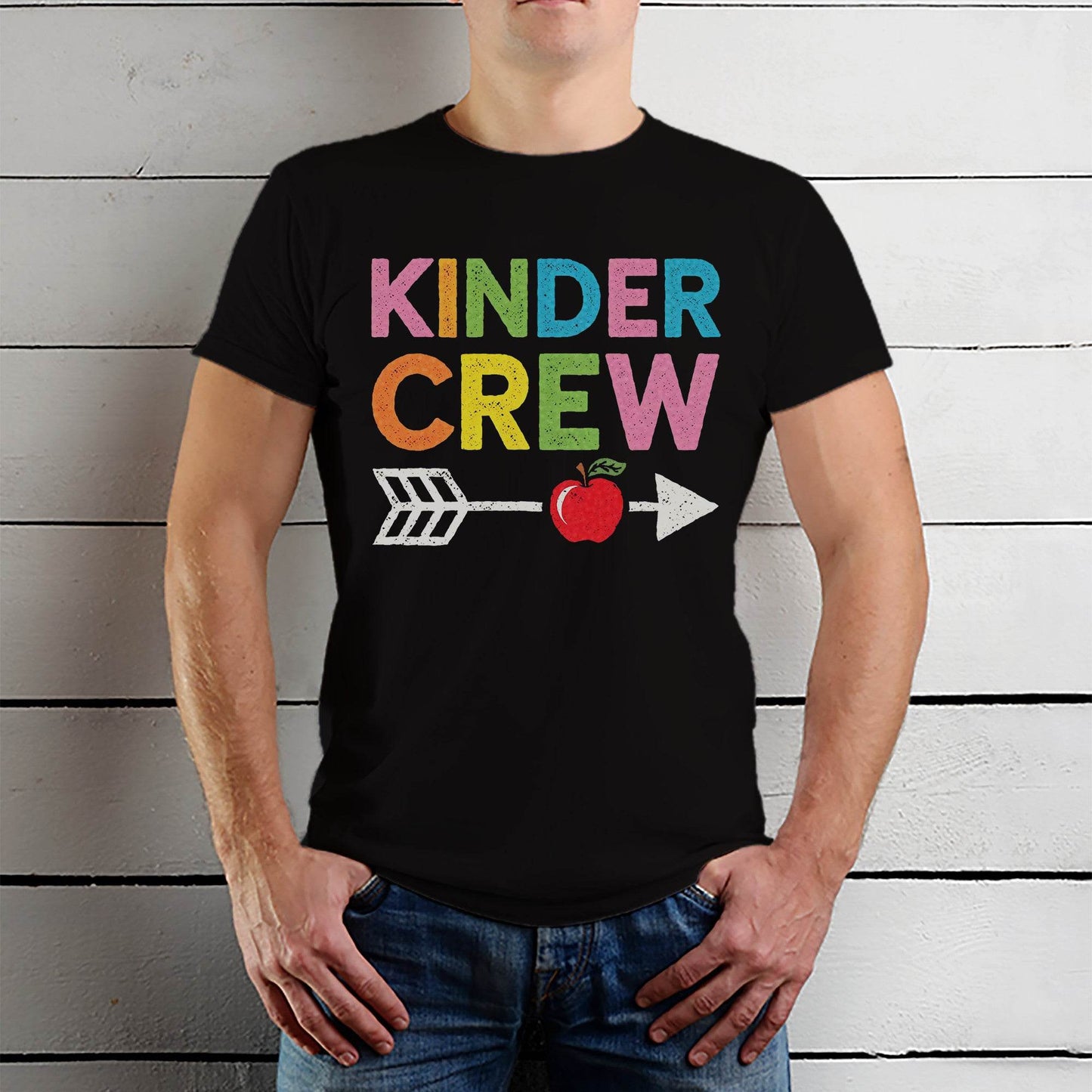 KINDER CREW - Unisex Round Neck Regular Fit 100% Combed Cotton Half Sleeve T-Shirt - Mojilo Mart