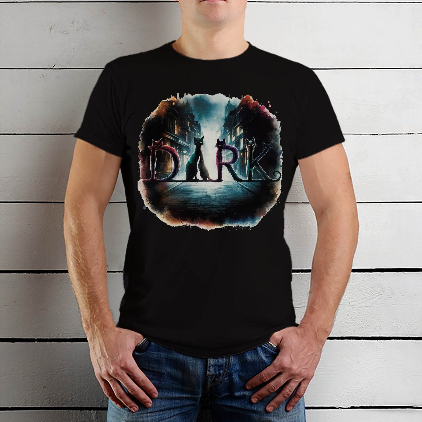 Strange Dark And Mysterious - Unisex Round Neck Regular Fit 100% Combed Cotton Half Sleeve T-Shirt - Mojilo Mart