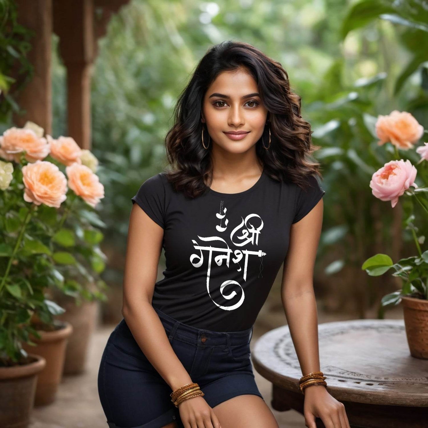 Shree Ganesh - Unisex Round Neck Regular Fit 100% Combed Cotton Half Sleeve T-Shirt - Mojilo Mart