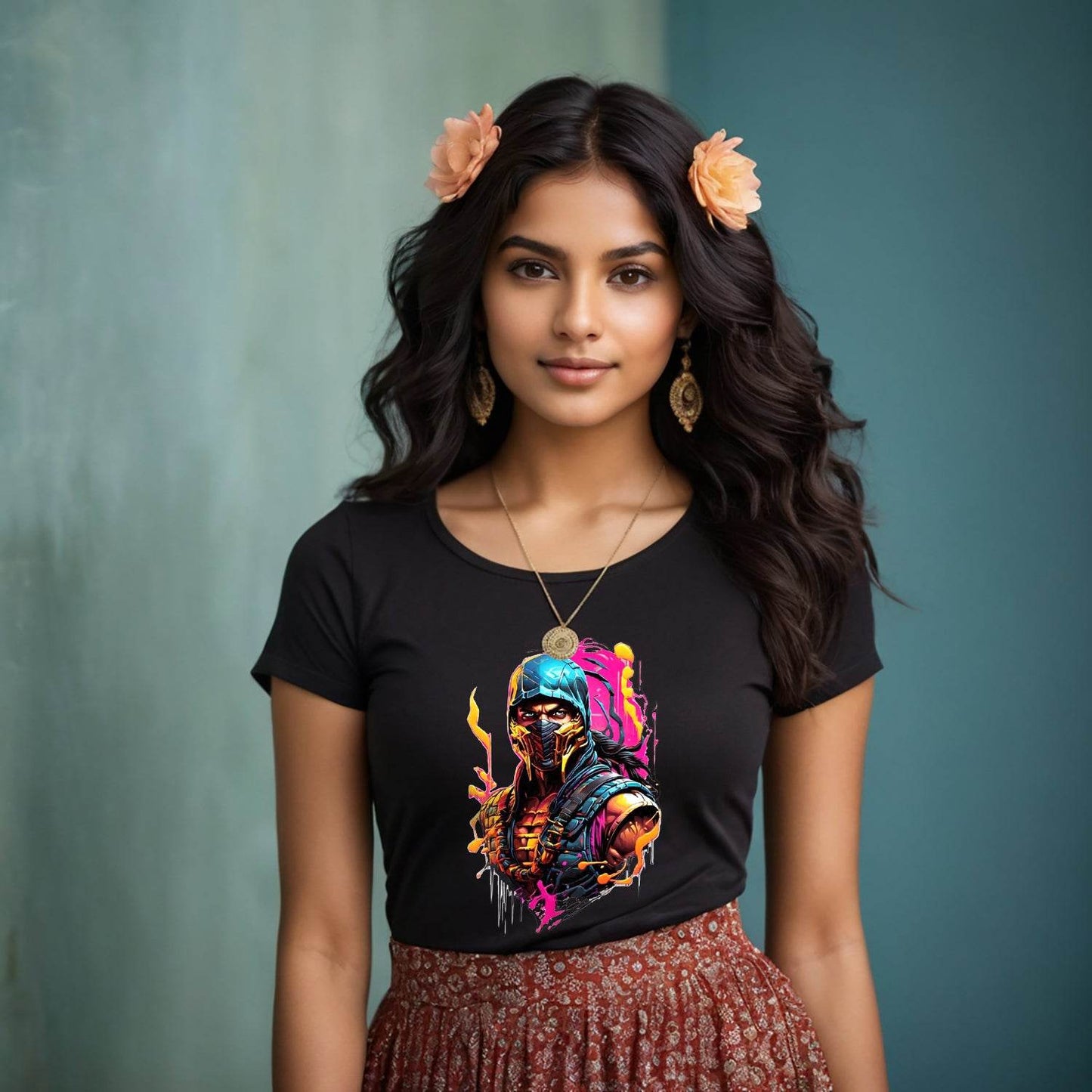Mortal Kombat- Unisex Round Neck Regular Fit 100% Combed Cotton Half Sleeve T-Shirt - Mojilo Mart