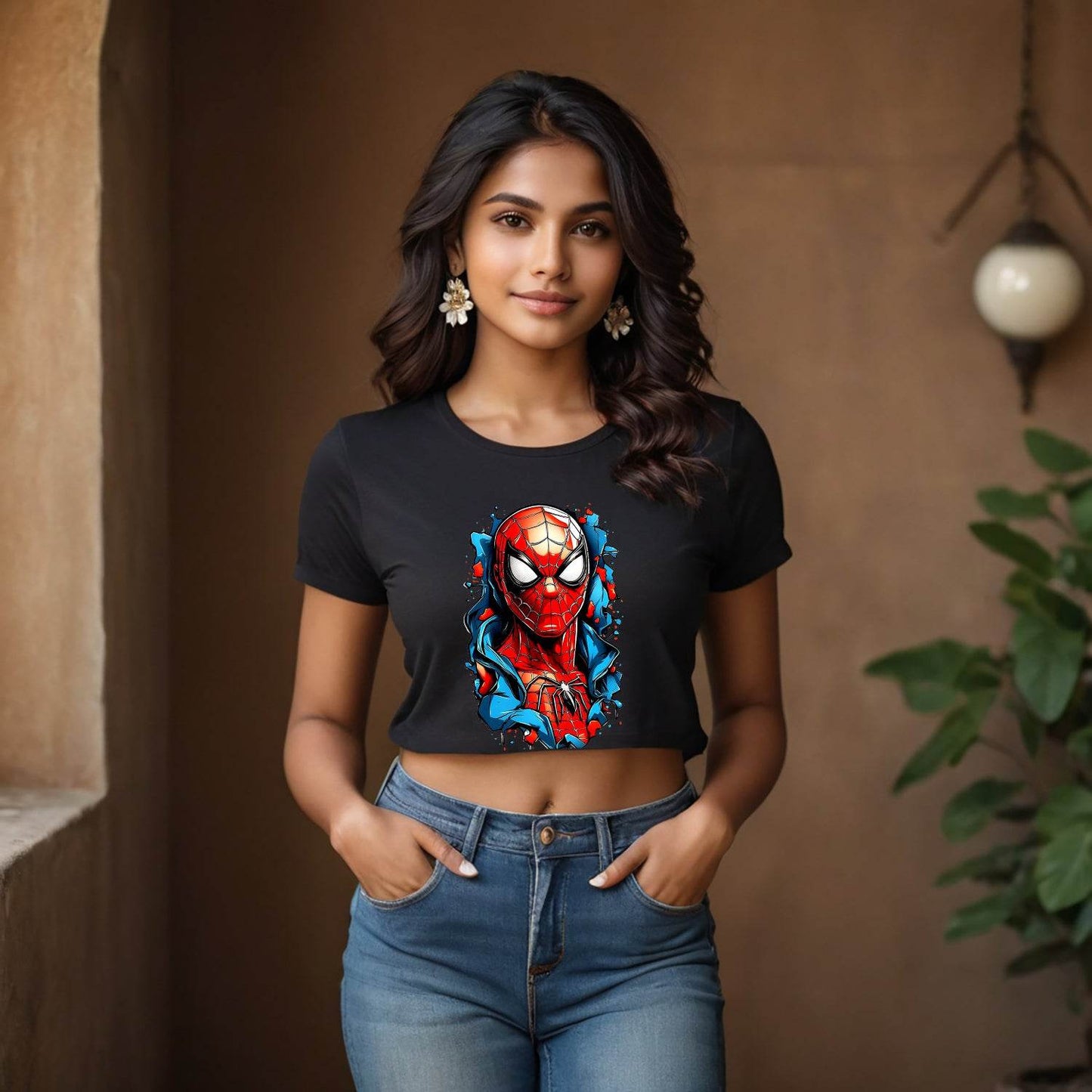 New Spider-Man - Unisex Round Neck Regular Fit 100% Combed Cotton Half Sleeve T-Shirt - Mojilo Mart