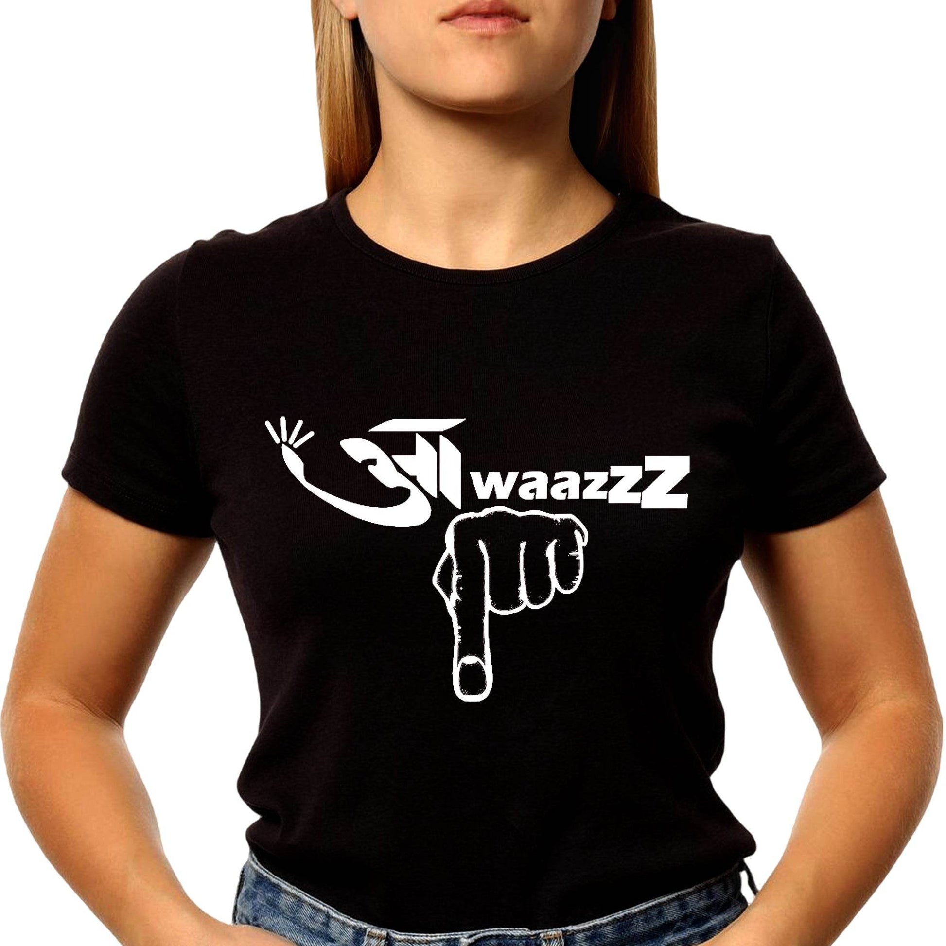 Aawaj Niche - Unisex Round Neck Regular Fit 100% Combed Cotton Half Sleeve T-Shirt - Mojilo Mart