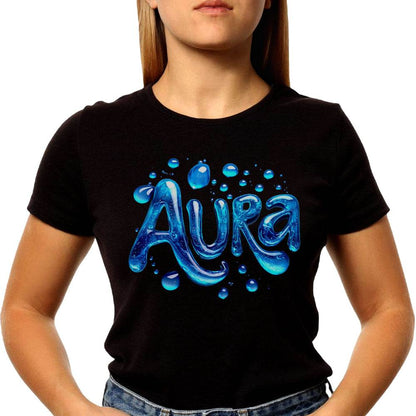 Aura Watere - Unisex Round Neck Regular Fit 100% Combed Cotton Half Sleeve T-Shirt - Mojilo Mart