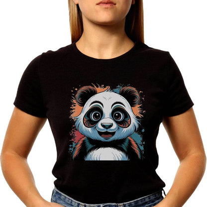 Baby Panda - Unisex Round Neck Regular Fit 100% Combed Cotton Half Sleeve T-Shirt - Mojilo Mart