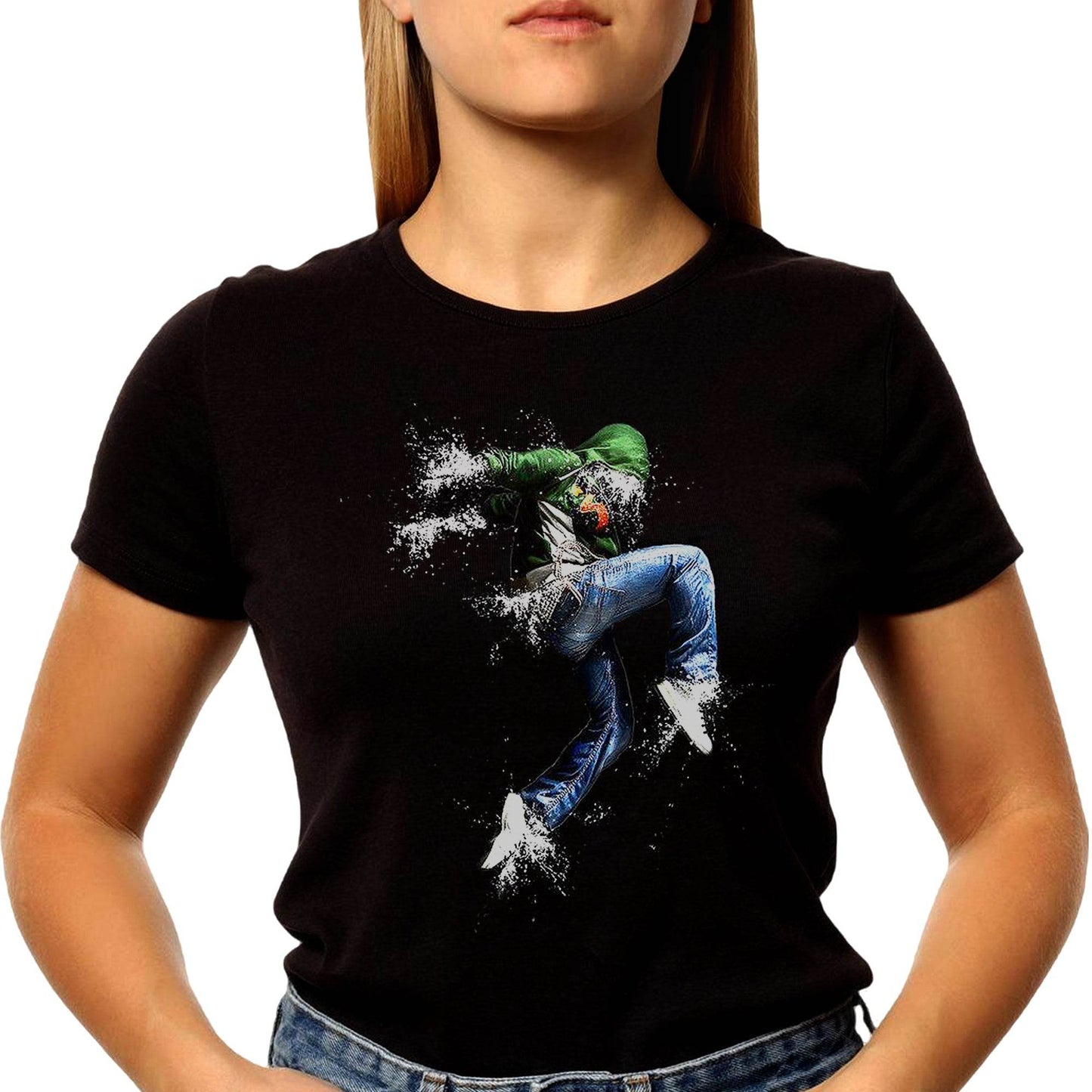 Breakdancing Boy - Unisex Round Neck Regular Fit 100% Combed Cotton Half Sleeve T-Shirt - Mojilo Mart