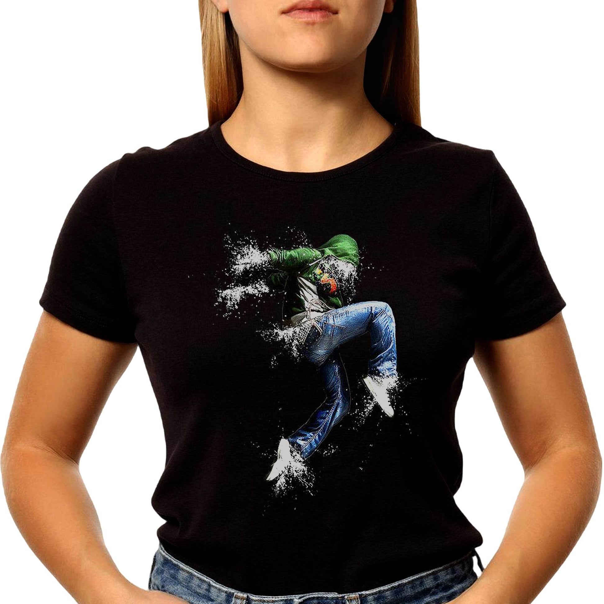 Breakdancing Boy - Unisex Round Neck Regular Fit 100% Combed Cotton Half Sleeve T-Shirt - Mojilo Mart