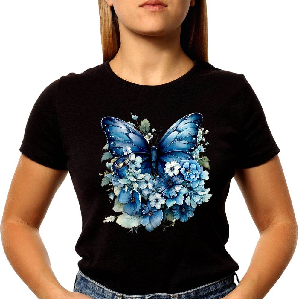 Butterfly world - Unisex Round Neck Regular Fit 100% Combed Cotton Half Sleeve T-Shirt - Mojilo Mart