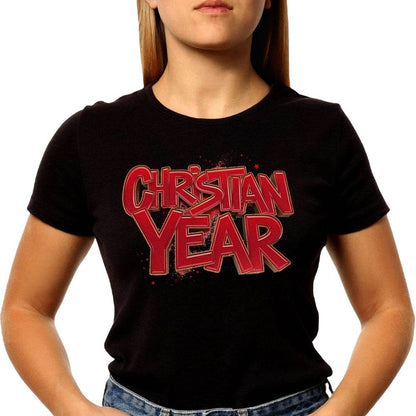 CHRISTIAN YEAR - Unisex Round Neck Regular Fit 100% Combed Cotton Half Sleeve T-Shirt - Mojilo Mart