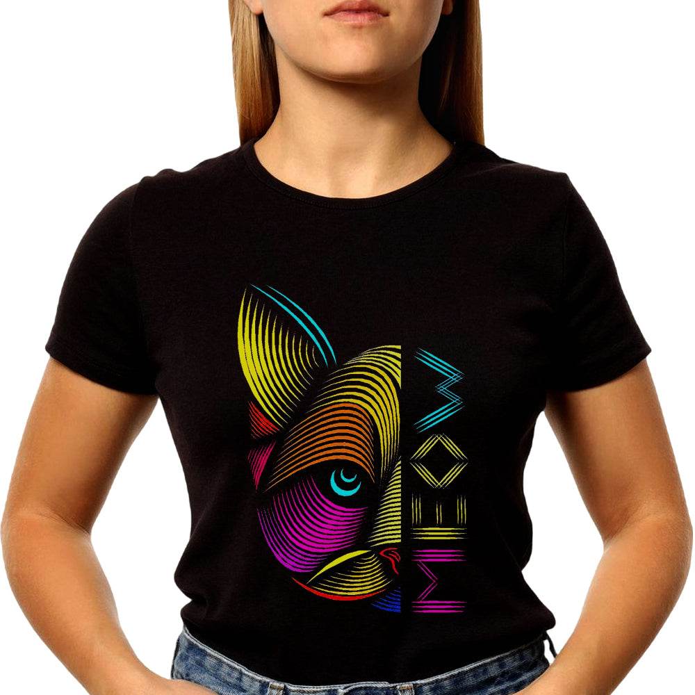 Cat Meow Posters - Unisex Round Neck Regular Fit 100% Combed Cotton Half Sleeve T-Shirt - Mojilo Mart
