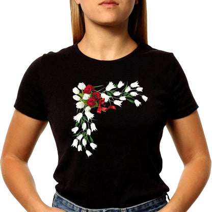 Cheerful Daisy - Unisex Round Neck Regular Fit 100% Combed Cotton Half Sleeve T-Shirt - Mojilo Mart