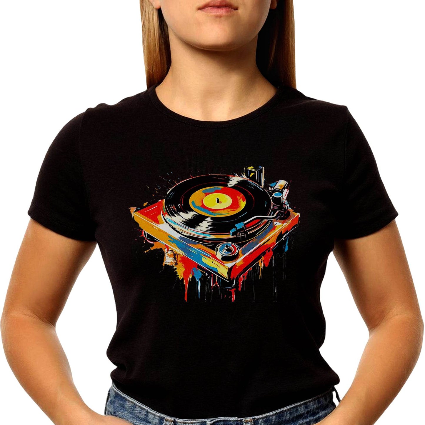 DJ Music and Fun in Every Thread - Unisex Round Neck Regular Fit 100% Combed Cotton Half Sleeve T-Shirt - Mojilo Mart