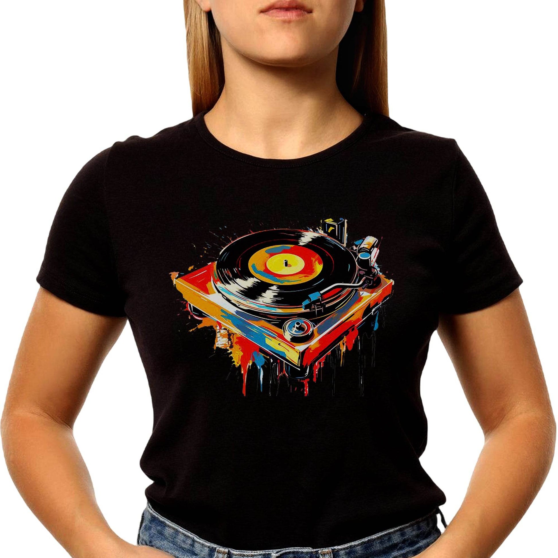 DJ Music and Fun in Every Thread - Unisex Round Neck Regular Fit 100% Combed Cotton Half Sleeve T-Shirt - Mojilo Mart