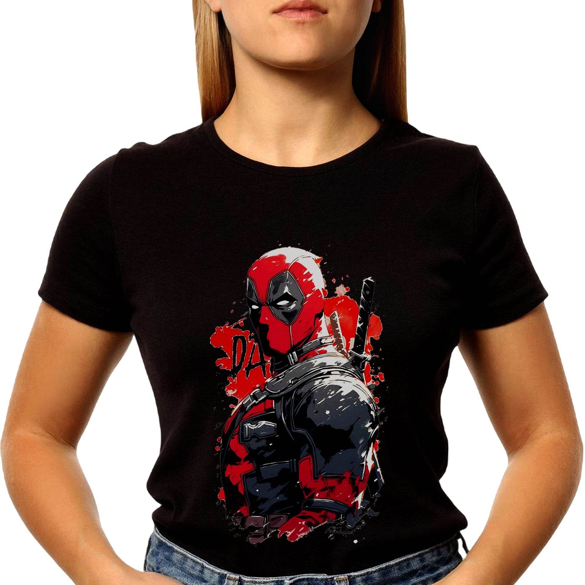 Deadpool - Unisex Round Neck Regular Fit 100% Combed Cotton Half Sleeve T-Shirt - Mojilo Mart