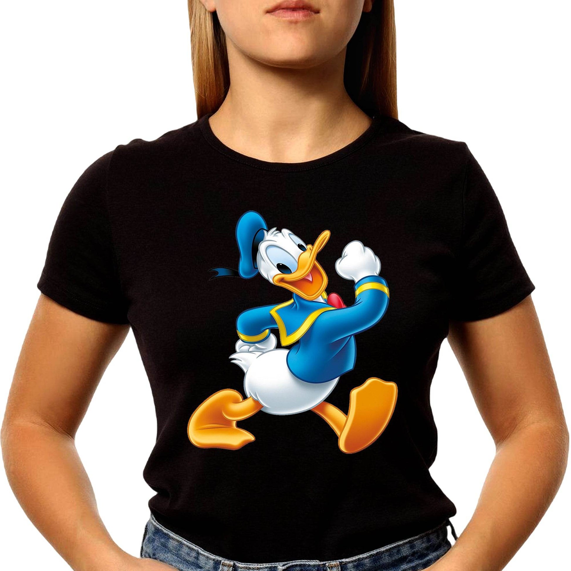 Disney Boys Donald Duck - Unisex Round Neck Regular Fit 100% Combed Cotton Half Sleeve T-Shirt - Mojilo Mart