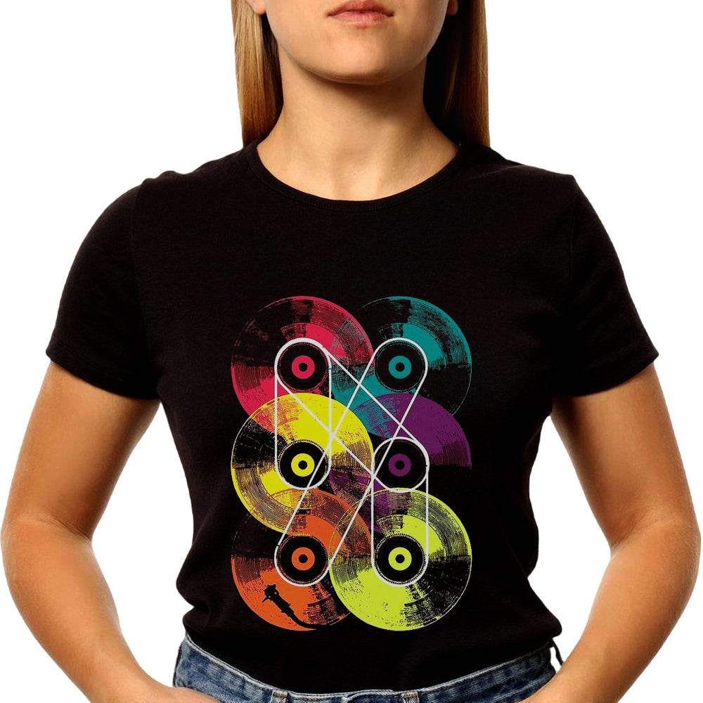 Ed Banger Records - Unisex Round Neck Regular Fit 100% Combed Cotton Half Sleeve T-Shirt - Mojilo Mart