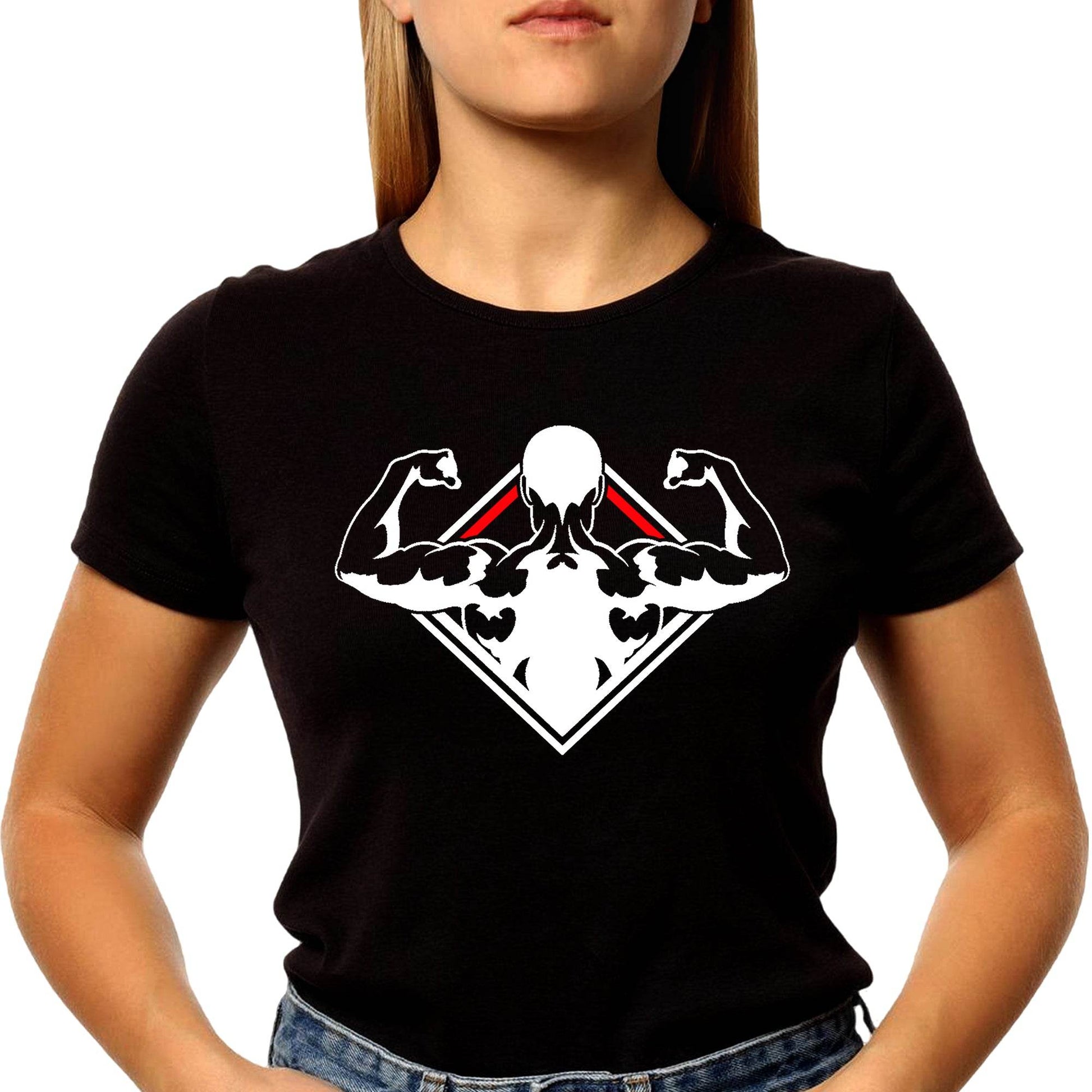 GYM, WORKOUT & FITNESS - Unisex Round Neck Regular Fit 100% Combed Cotton Half Sleeve T-Shirt - Mojilo Mart
