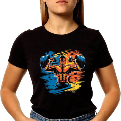 Gym Training and Workout - Unisex Round Neck Regular Fit 100% Combed Cotton Half Sleeve T-Shirt - Mojilo Mart