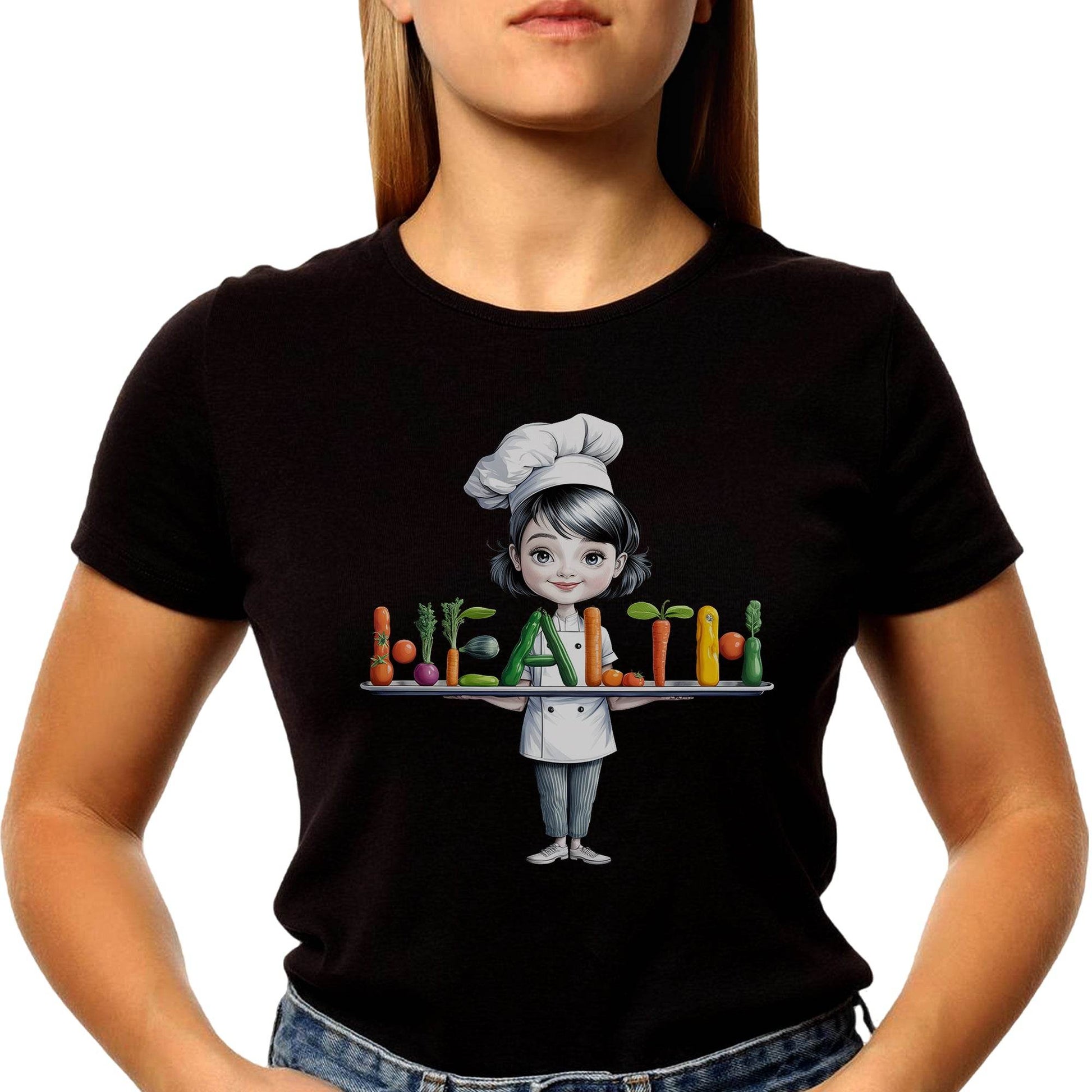 Health - Unisex Round Neck Regular Fit 100% Combed Cotton Half Sleeve T-Shirt - Mojilo Mart