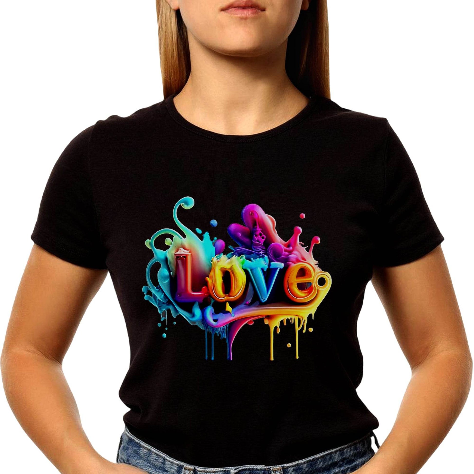 Hippie Flower Peace Soul Love Happy - Unisex Round Neck Regular Fit 100% Combed Cotton Half Sleeve T-Shirt - Mojilo Mart
