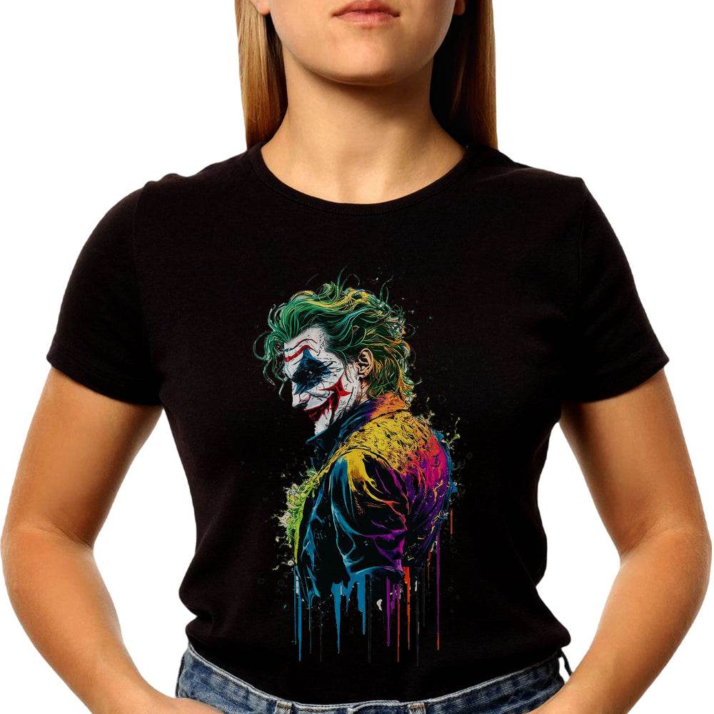 Joker DC - Unisex Round Neck Regular Fit 100% Combed Cotton Half Sleeve T-Shirt - Mojilo Mart