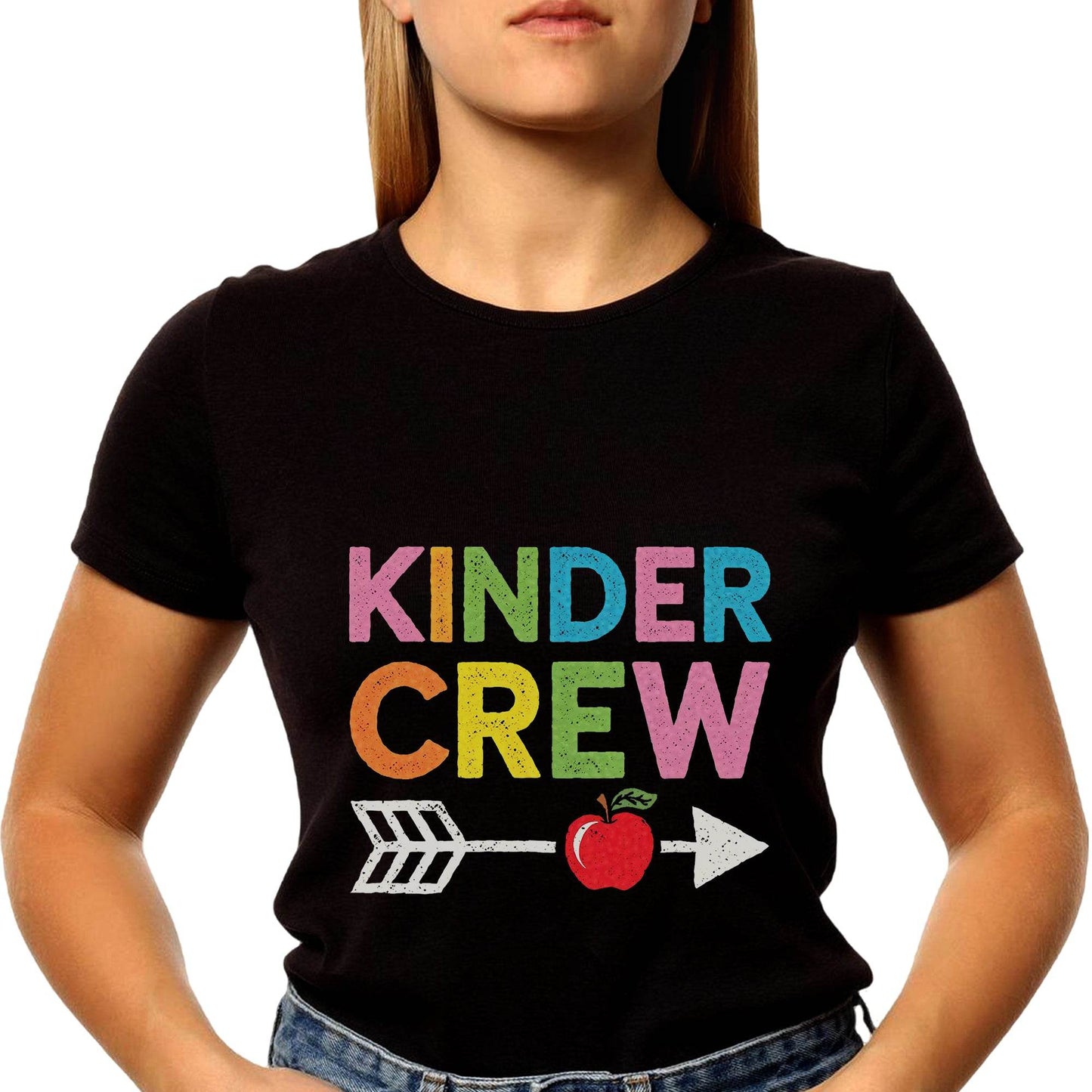KINDER CREW - Unisex Round Neck Regular Fit 100% Combed Cotton Half Sleeve T-Shirt - Mojilo Mart