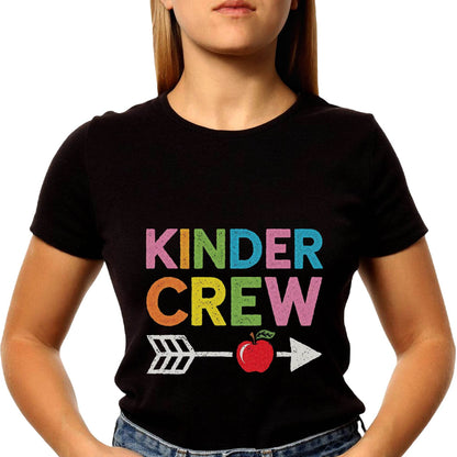 KINDER CREW - Unisex Round Neck Regular Fit 100% Combed Cotton Half Sleeve T-Shirt - Mojilo Mart
