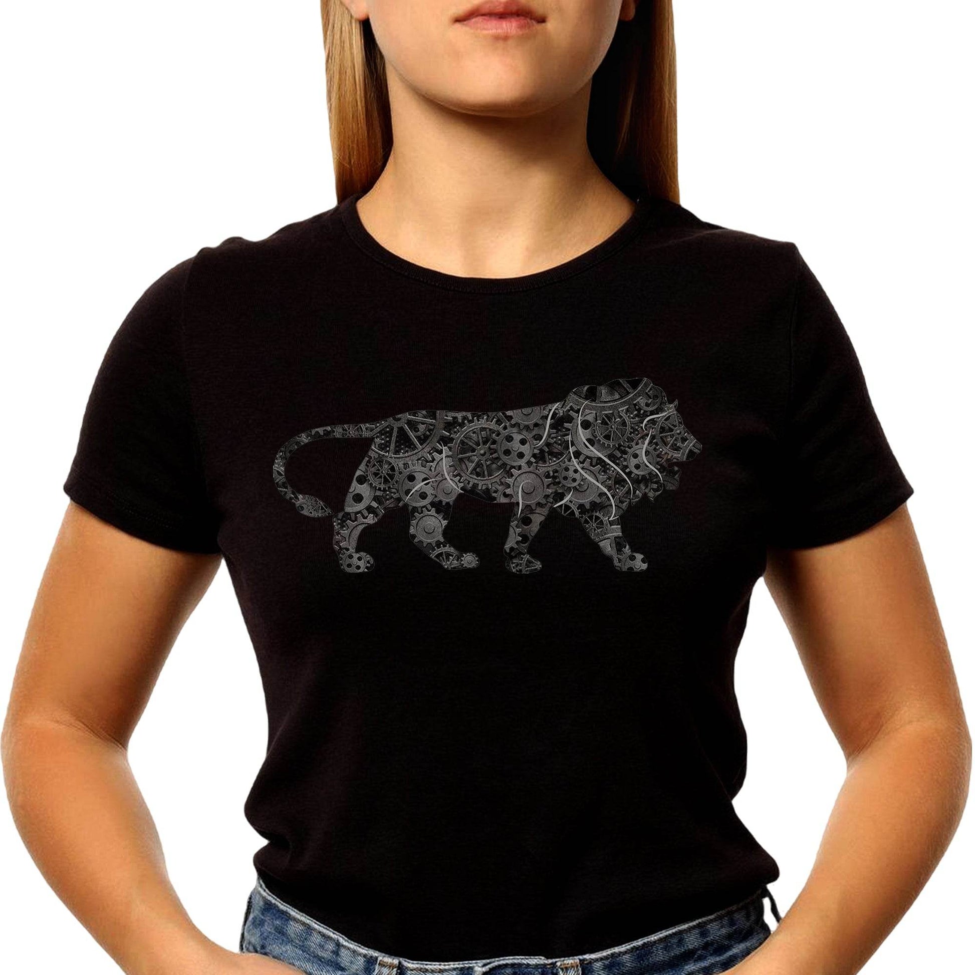 Lion’s Walk Style - Unisex Round Neck Regular Fit 100% Combed Cotton Half Sleeve T-Shirt - Mojilo Mart