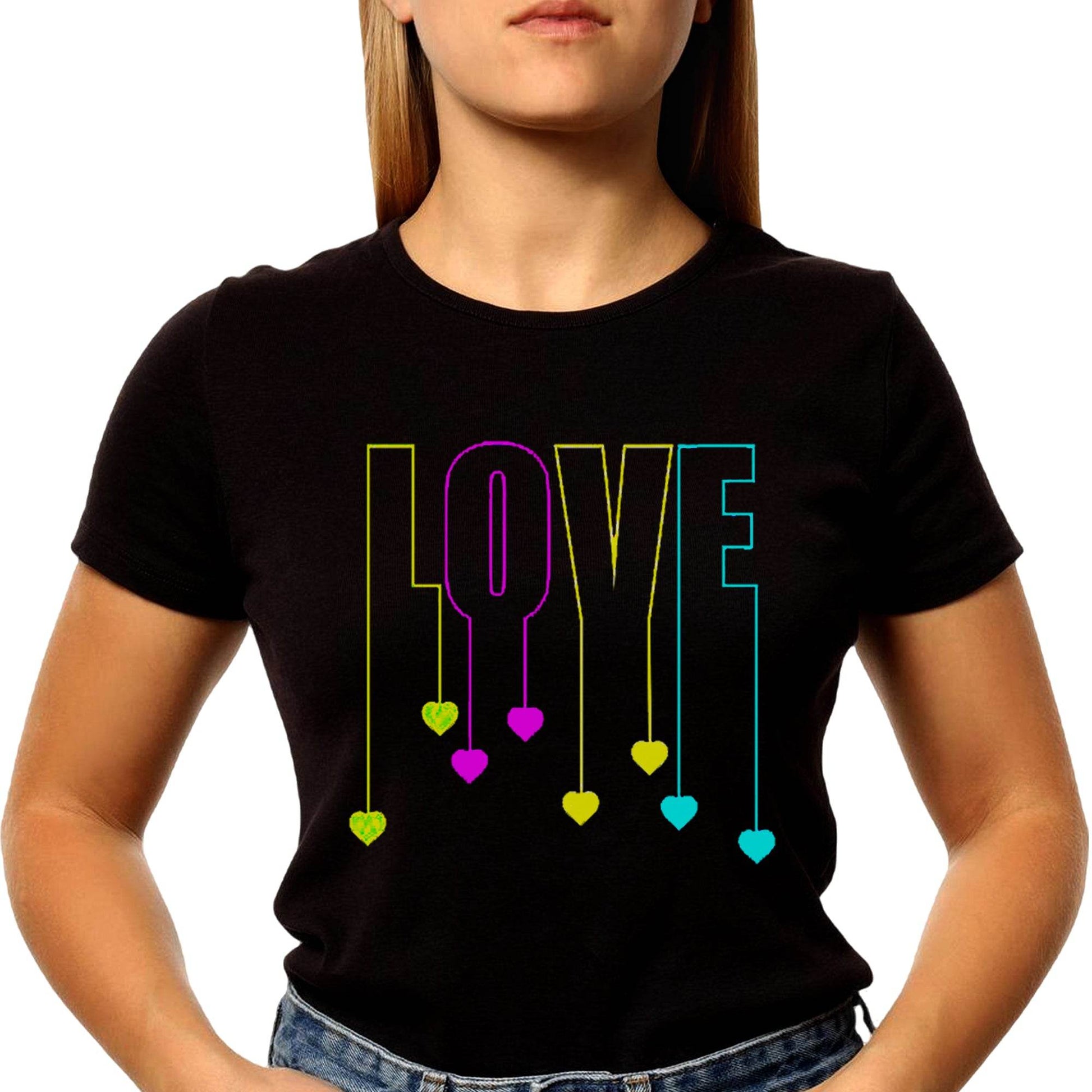 Love Designed - Unisex Round Neck Regular Fit 100% Combed Cotton Half Sleeve T-Shirt - Mojilo Mart