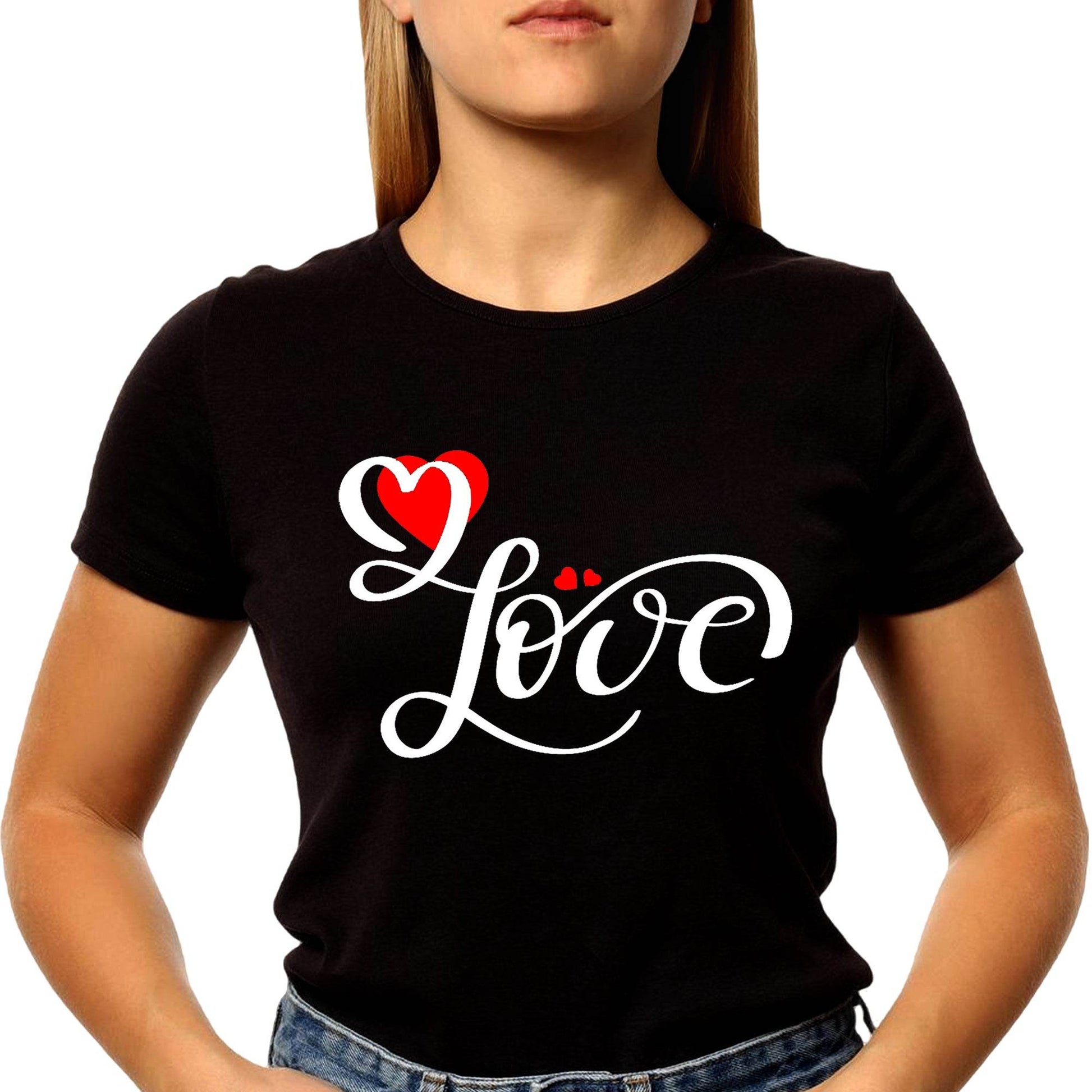 Love Encouraging Tee - Unisex Round Neck Regular Fit 100% Combed Cotton Half Sleeve T-Shirt - Mojilo Mart