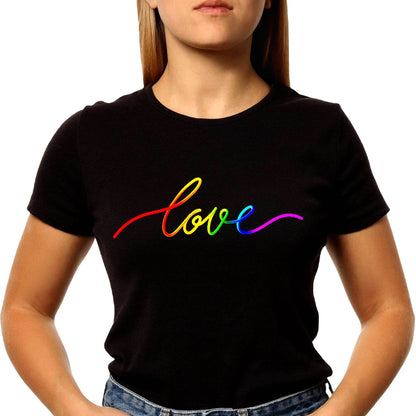 Love Line - Unisex Round Neck Regular Fit 100% Combed Cotton Half Sleeve T-Shirt - Mojilo Mart