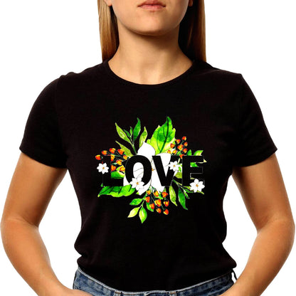 Love Plants Lover - Unisex Round Neck Regular Fit 100% Combed Cotton Half Sleeve T-Shirt - Mojilo Mart