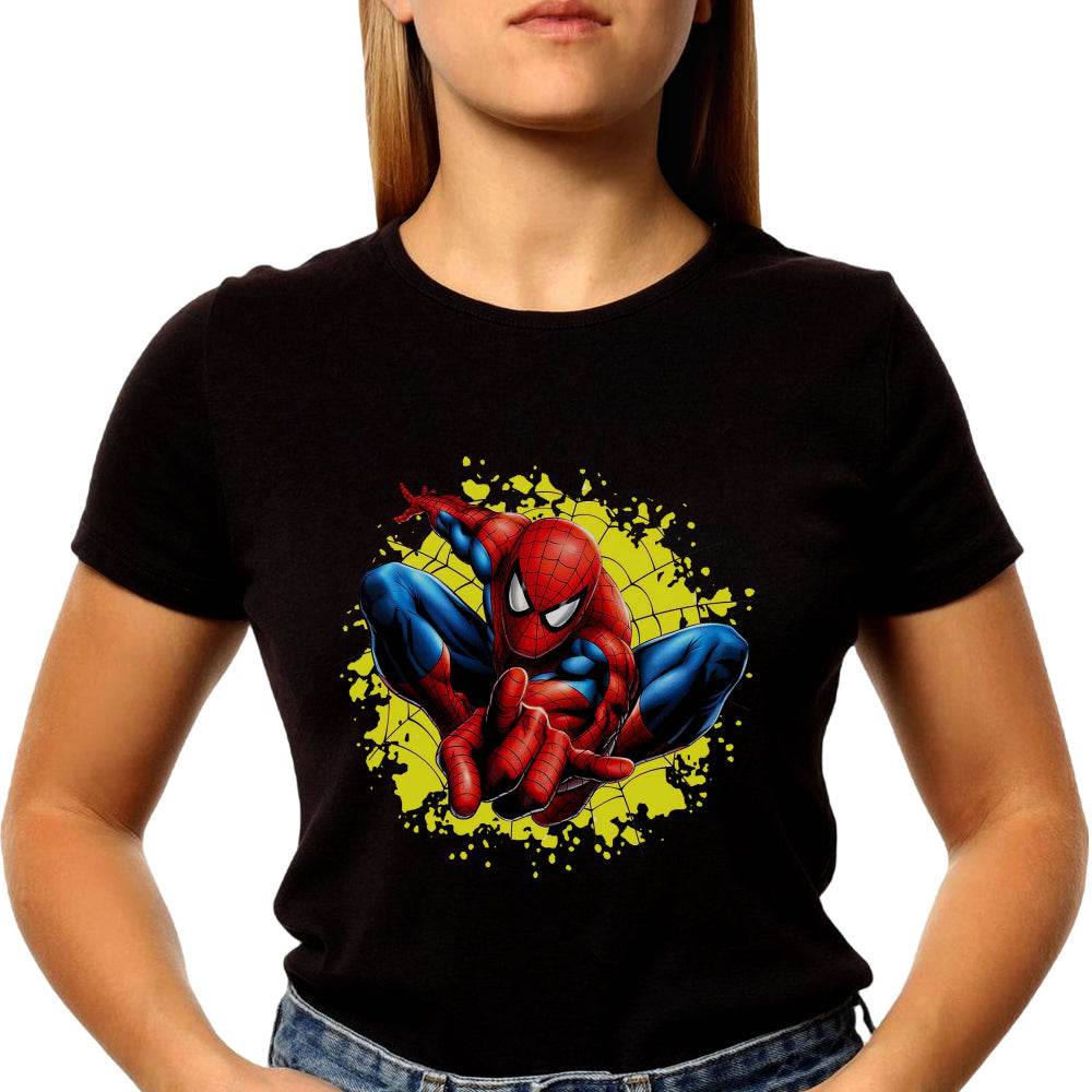 Marvel Spiderman - Unisex Round Neck Regular Fit 100% Combed Cotton Half Sleeve T-Shirt - Mojilo Mart