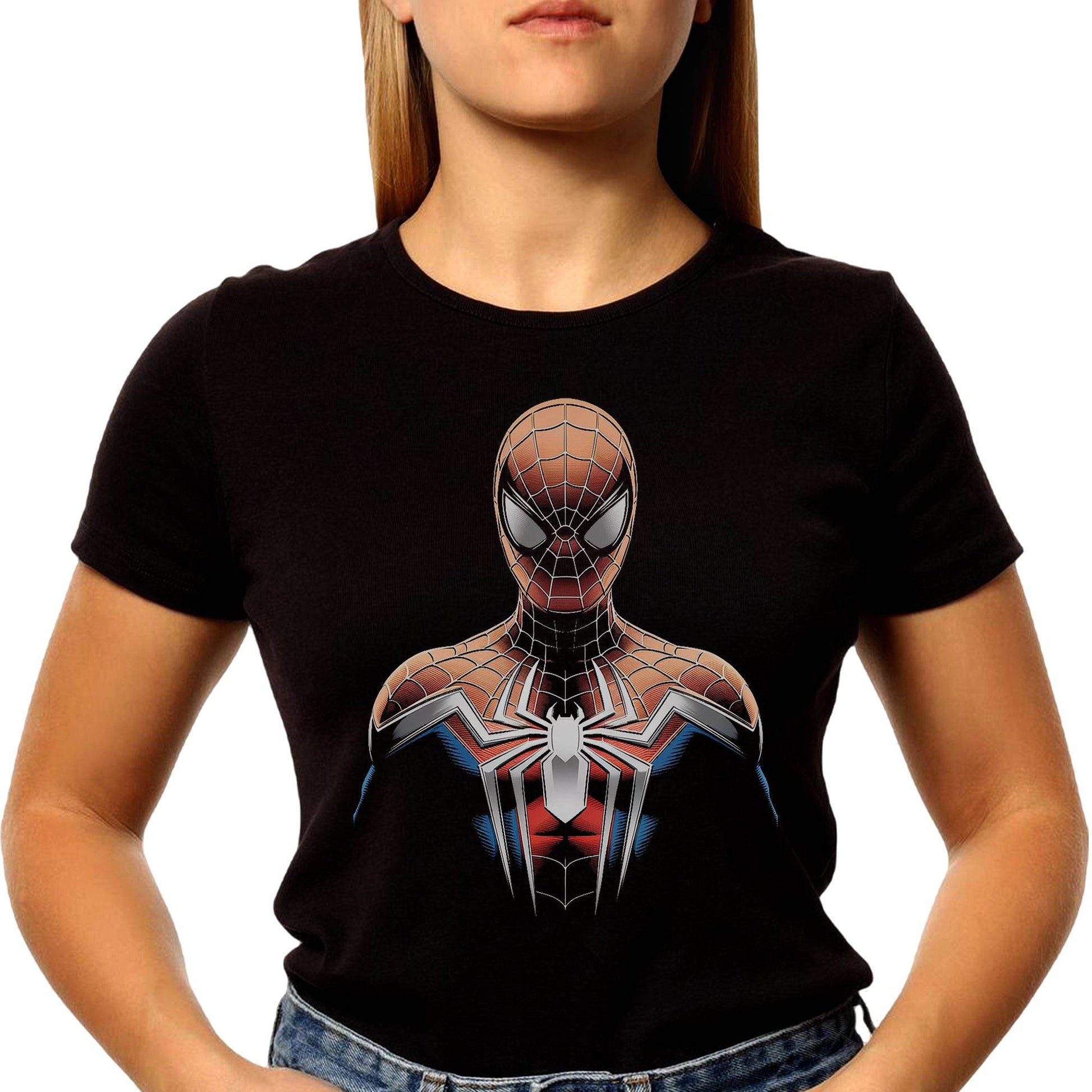 Marvel's Spider-Man - Unisex Round Neck Regular Fit 100% Combed Cotton Half Sleeve T-Shirt - Mojilo Mart