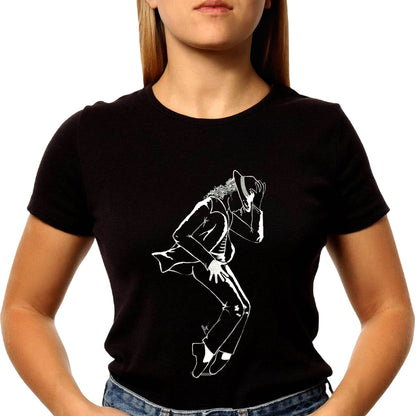 Michael Jackson MOON WALK - Unisex Round Neck Regular Fit 100% Combed Cotton Half Sleeve T-Shirt - Mojilo Mart