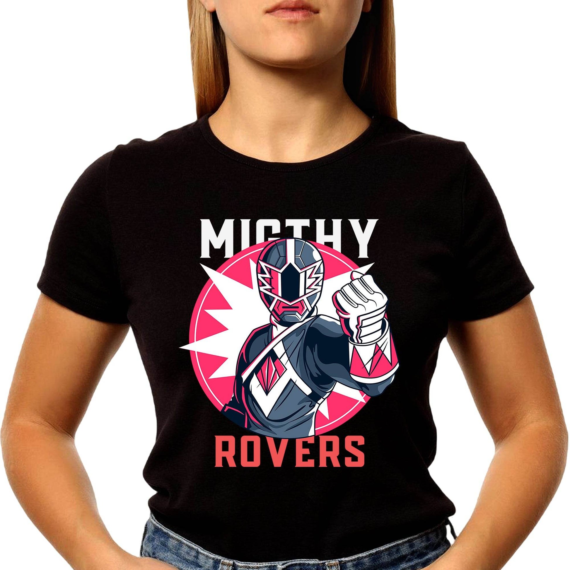 Mighty Rovers - Unisex Round Neck Regular Fit 100% Combed Cotton Half Sleeve T-Shirt - Mojilo Mart