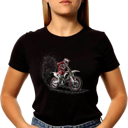 Motocross Enduro Supermoto Bike - Unisex Round Neck Regular Fit 100% Combed Cotton Half Sleeve T-Shirt - Mojilo Mart