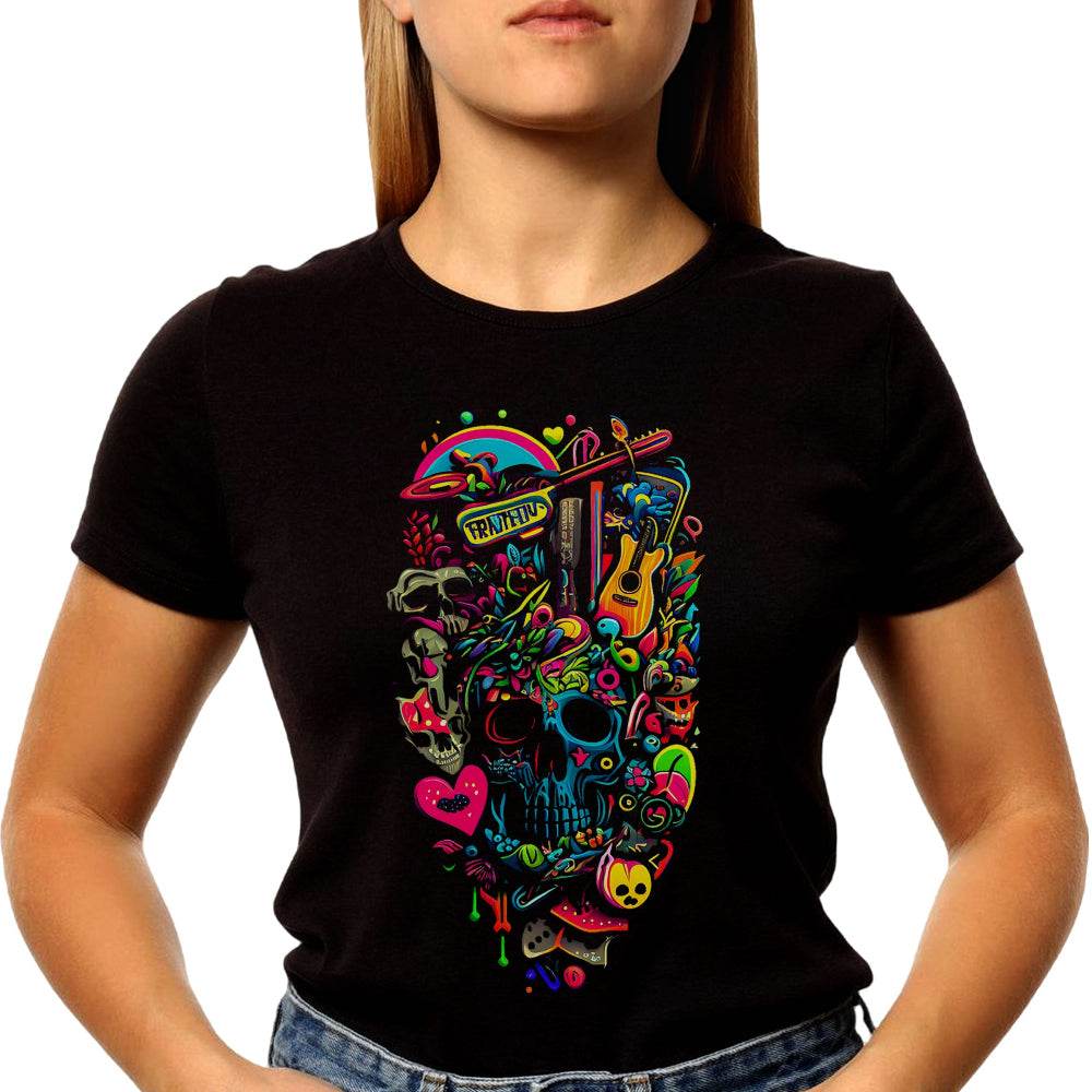 Music Bomb epic Bold Colors - Unisex Round Neck Regular Fit 100% Combed Cotton Half Sleeve T-Shirt - Mojilo Mart
