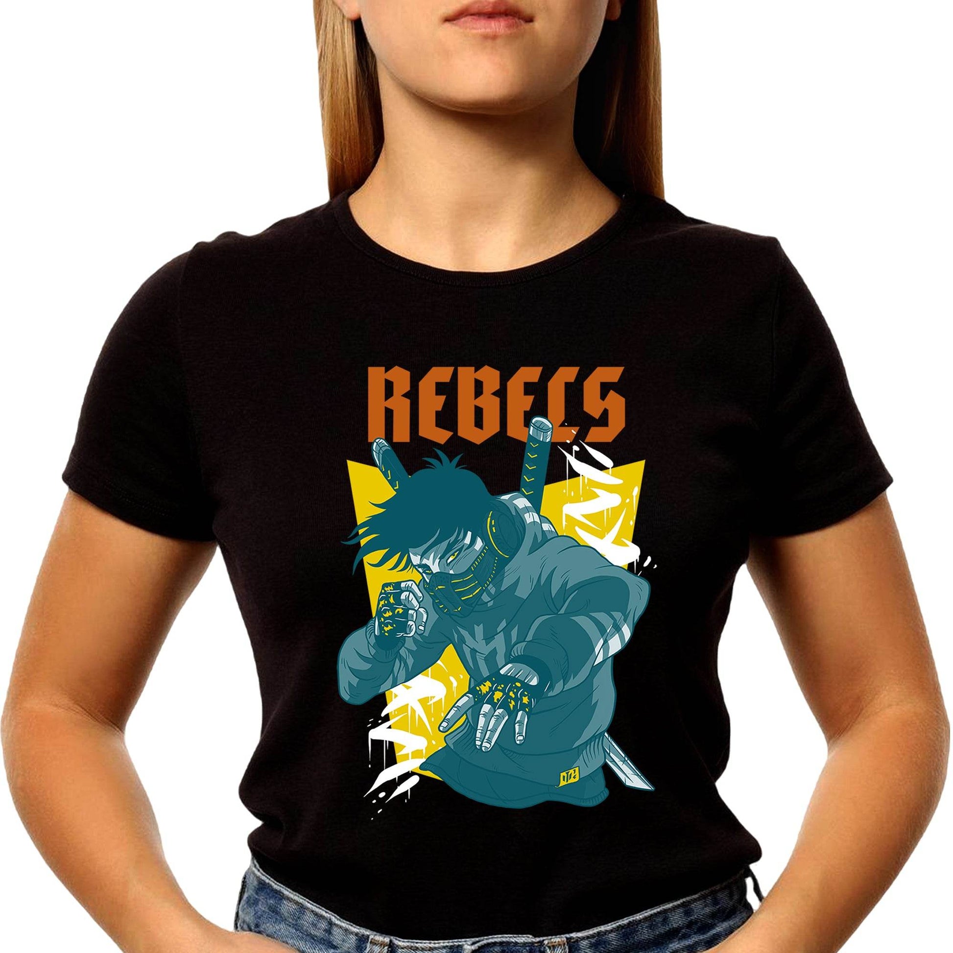 Ninjas for Japanese Support - Unisex Round Neck Regular Fit 100% Combed Cotton Half Sleeve T-Shirt - Mojilo Mart