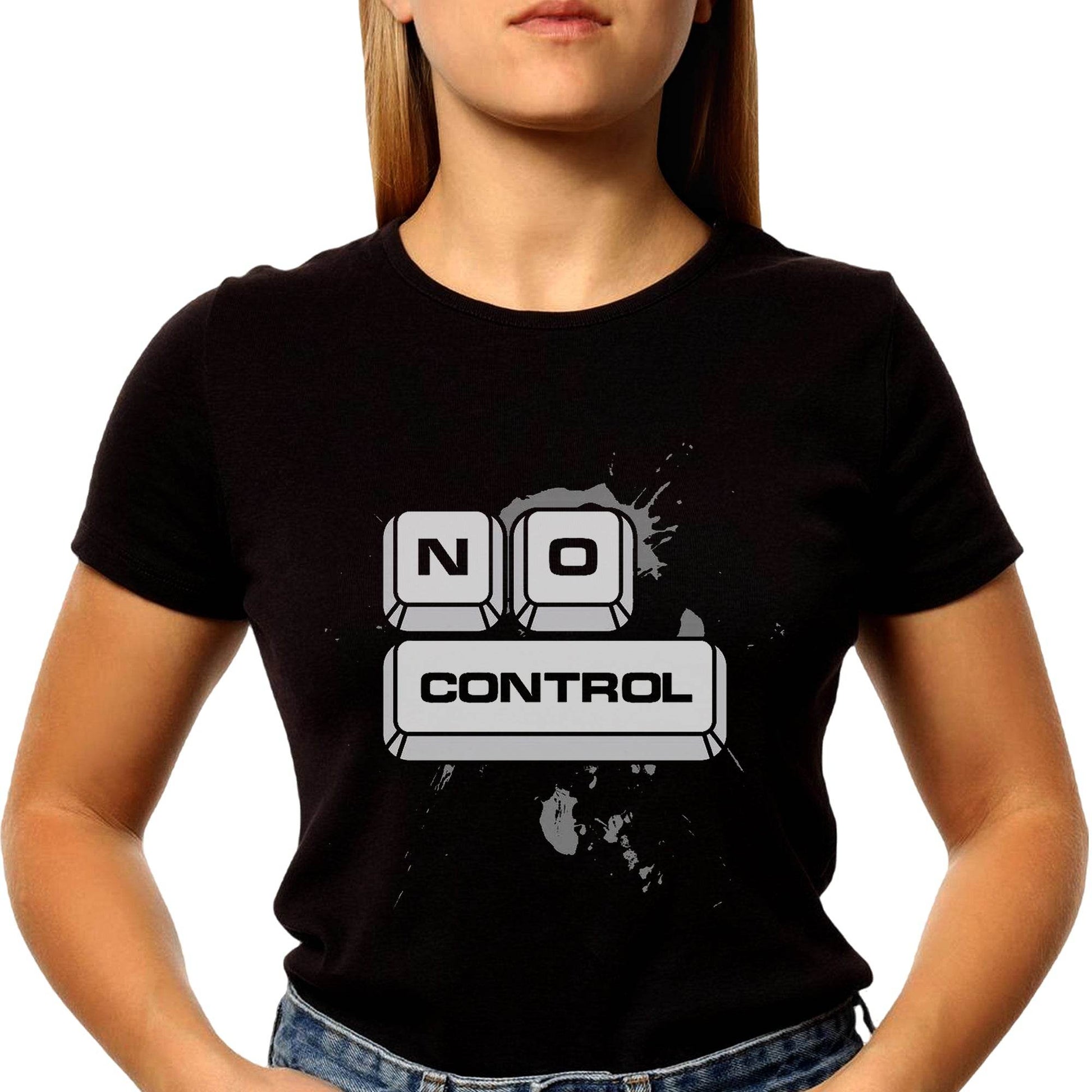 ON CONTROL - Unisex Round Neck Regular Fit 100% Combed Cotton Half Sleeve T-Shirt - Mojilo Mart